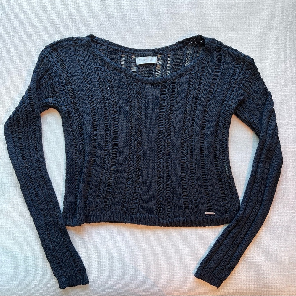 Abercrombie & Fitch Gilly Hicks Netted Sweater Size Small
